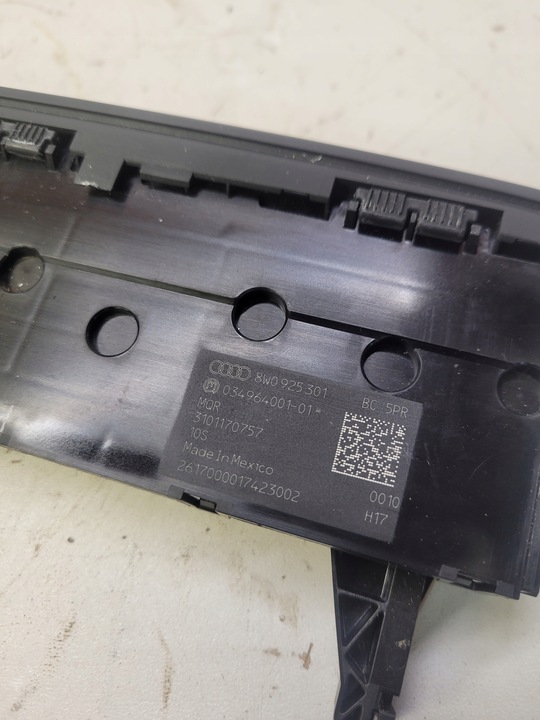 фото №6, Панель кнопка старт сплав pdc audi a4 b9 8w0925301