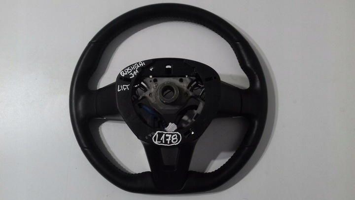 фото №11, Nissan qashqai j11 кермо шкіряний 2017- шкіра