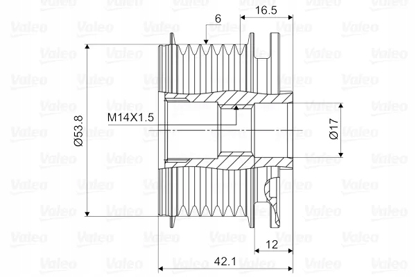 фото №2, Колесо пасове генератора