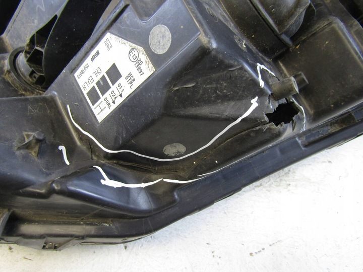 фото №12, Nissan qashqai j11 лампа левая перед линза 14r-- 100-18013