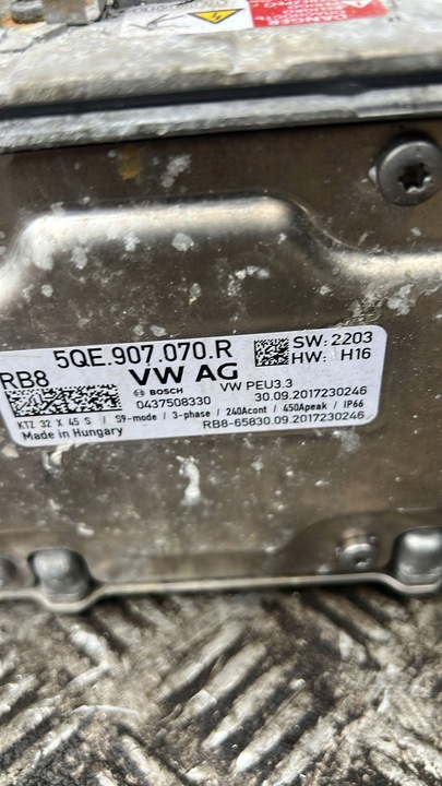 фото №6, Инвертор з преобразователь volkswagen golf vii 2020 5qe907070r