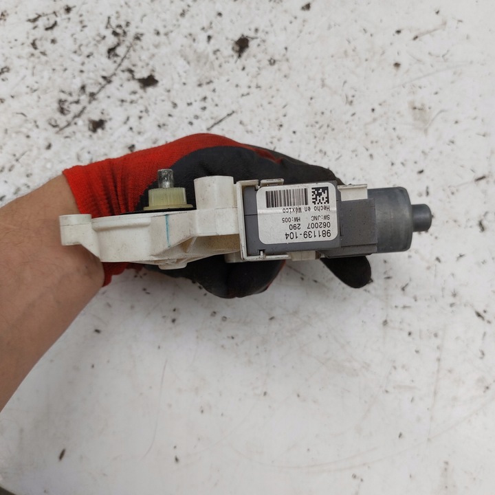 фото №5, Mitsubishi eclipse 4 iv 4g двигунчик скла лівий перед 981139-104 0130822305
