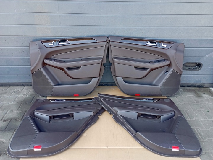 фото №11, Mercedes gle w166 w292 suv сиденья диван сиденье кожа обшивки комплект