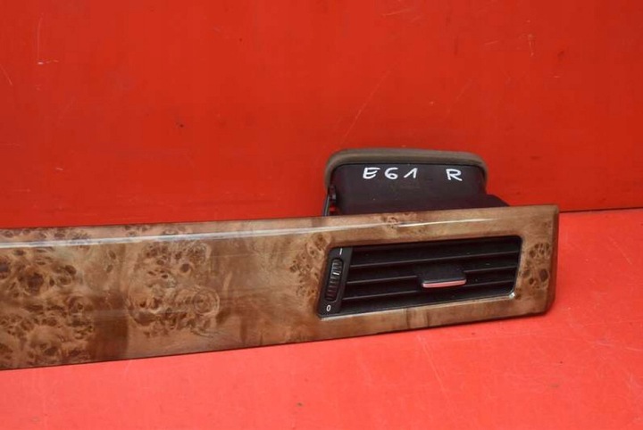 фото №13, Декоры панели распределительной консоли решётки воздуховод 6951048 bmw e60 e61 03-07