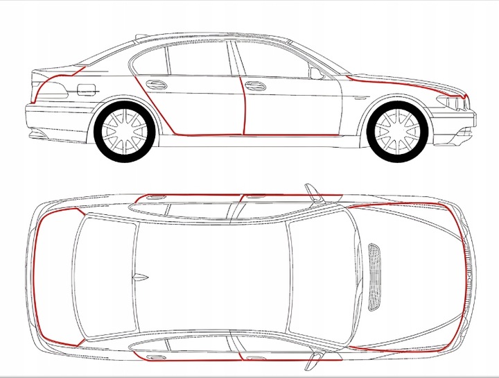 фото №10, Армированная прокладка защита краю дверь автомобиля