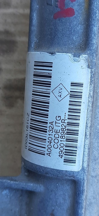 фото №5, Трансмісія кермова рейка рульового управління 1.5dci renault megane iii 490018982r