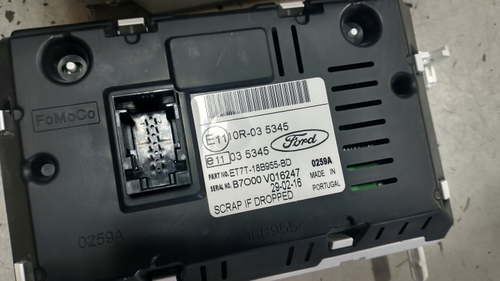фото №7, Ford b-max магнитола cd дисплей f1bt-18c815-hxk