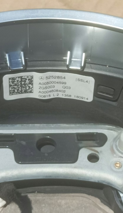 фото №7, Руль лепестки mercedes w177 a класс gla h247 w247 amg красная nić