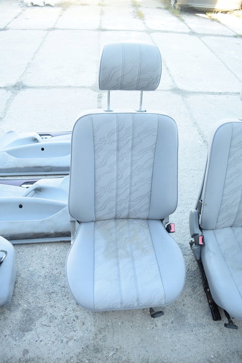 фото №9, Mercedes w210 оббивка сидіння сидіння eu сірий комплект sedan