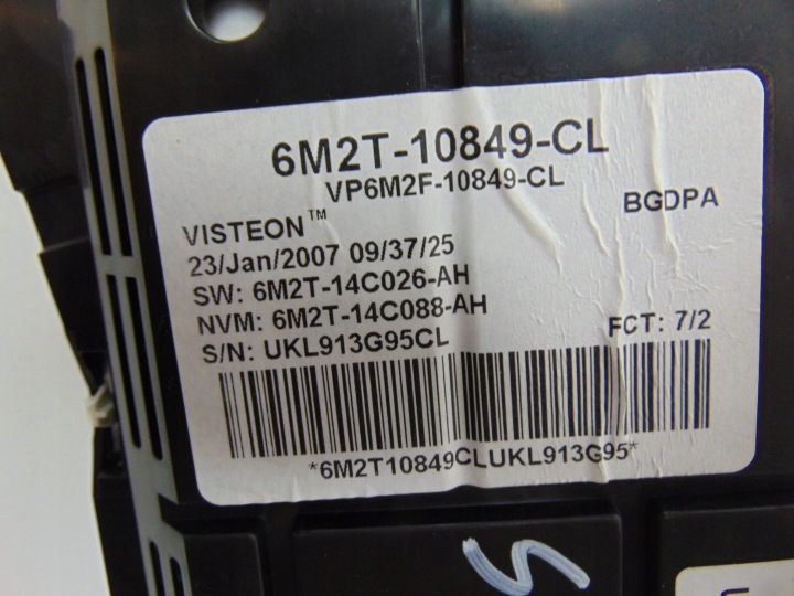 фото №11, Спидометр ford s-max mk1 1.8 tdci 6m2t-10849-cl европа