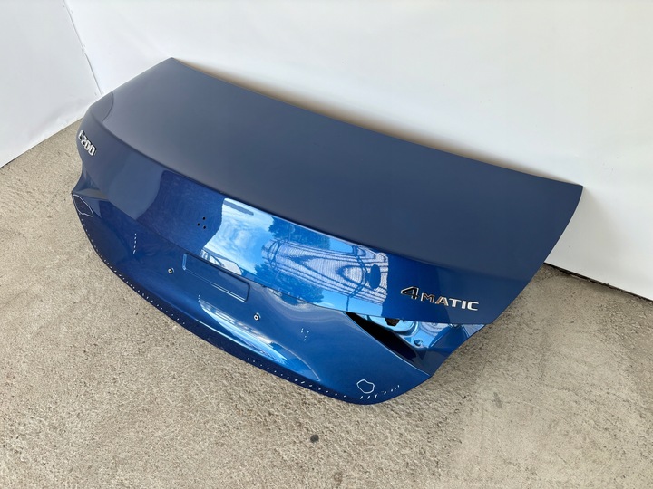 фото №6, Mercedes c-klasa w206 sedan крышка багажника зад