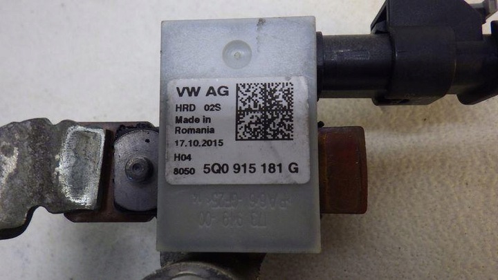 фото №7, Клемма минусовая шланг датчик vw golf vii 1.6 tdi 5q0915181g