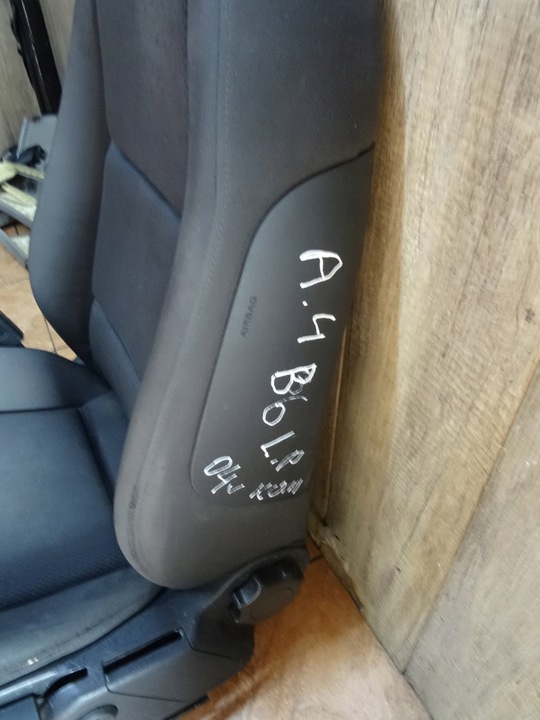 фото №9, Audi a4 b6 2.5tdi 05' сиденье левый перед