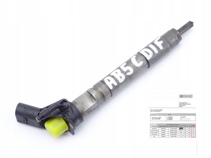 фото №1, Mercedes sprinter 2.2 cdi форсунка 0445115033 тест