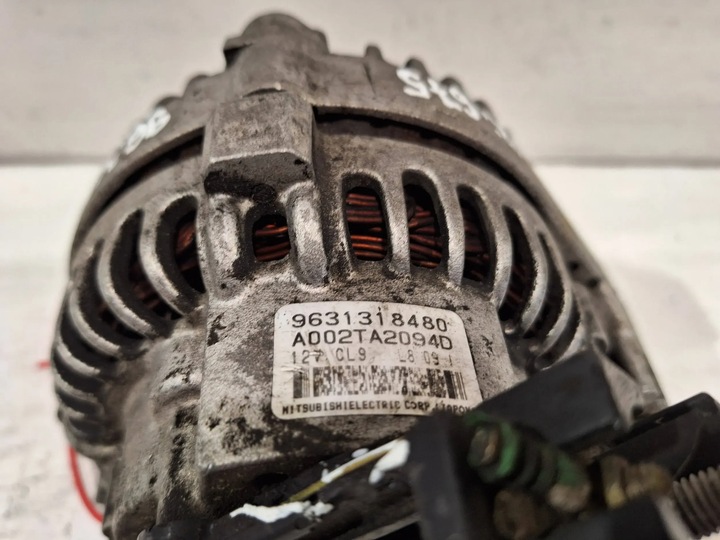 фото №7, Генератор 9631318480 citroen berlingo 1.9 d 96-02