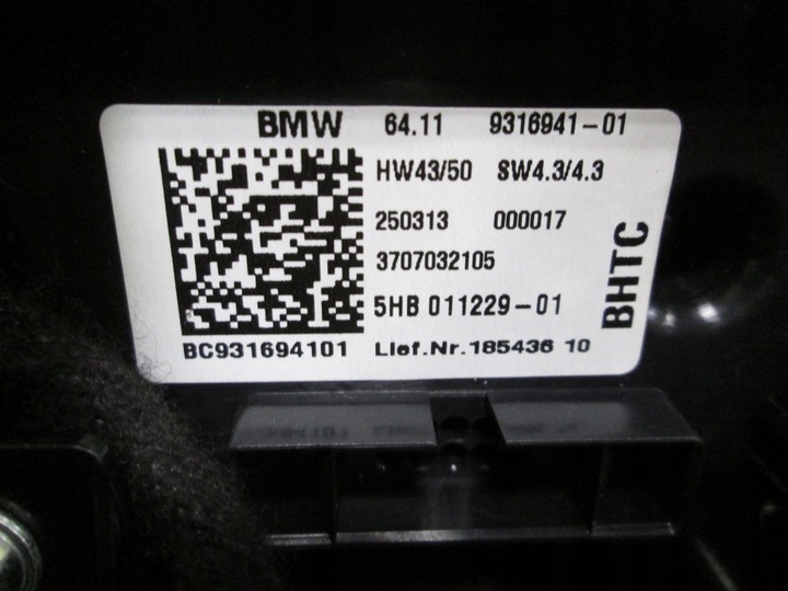 фото №12, Bmw i3 панель кондиціонера 9335256 9323597 9316941