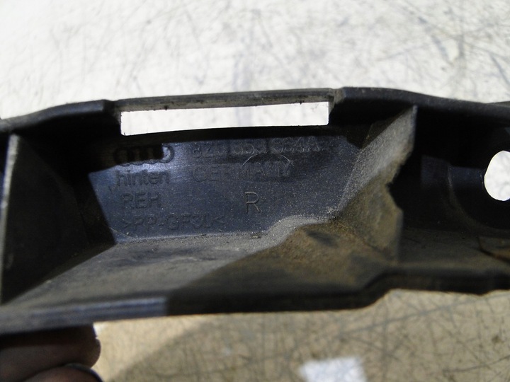 фото №9, Audi a2 ползун бампера крыльев правый зад задний 8z0853864a