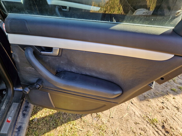 фото №14, Потолок + сиденья кожа чёрная комплект s-line audi a4 b6 sedan