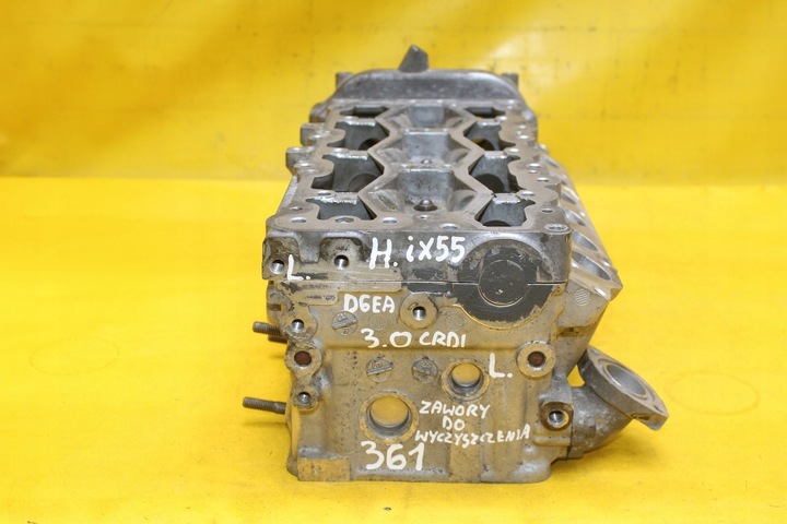 фото №5, Головка левая hyundai ix55 kia 3.0 crdi d6ea