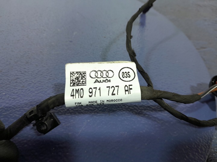 фото №5, Audi q7 ii 4m рестайлинг жгут установка бак топлива 4m0971727af