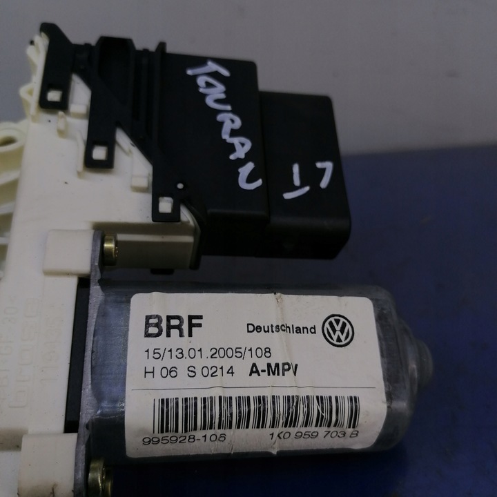фото №6, Vw touran двигунчик скла зад лівий 1k0959703b