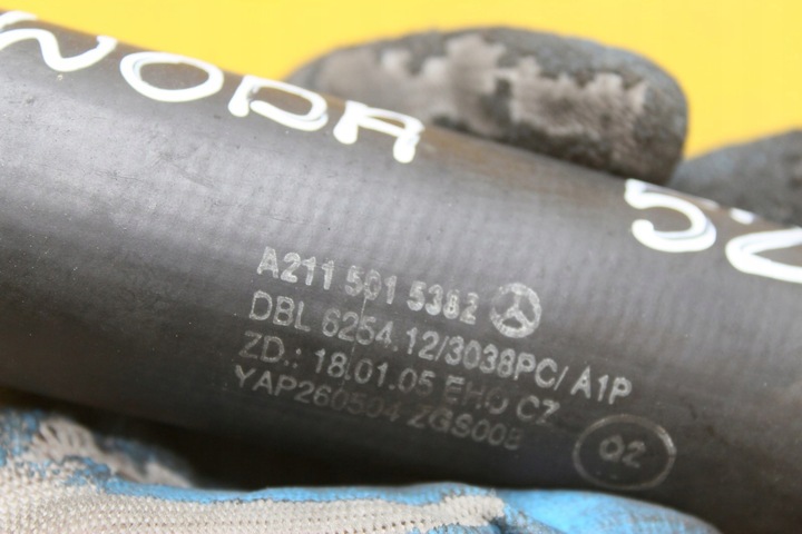 фото №5, Труба шланг воды a2115015382 cls w219 3.0 cdi