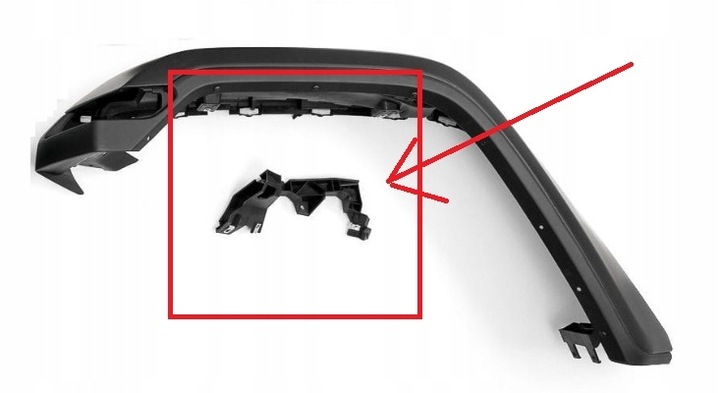 фото №1, Крепление ползун лампы левый передний wrangler rubicon gladiator 6ce73rxfag