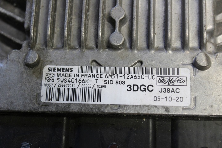 фото №3, Ford focus mk2 c-max 2.0 компьютер замок зажигания колонка