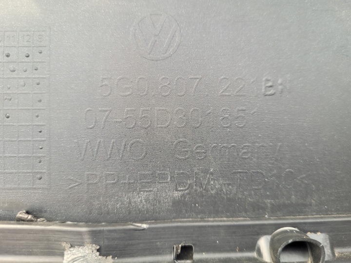 фото №8, Vw golf vii 5g0 12-17 4 pdc бампер перед передний 5g0807221bn
