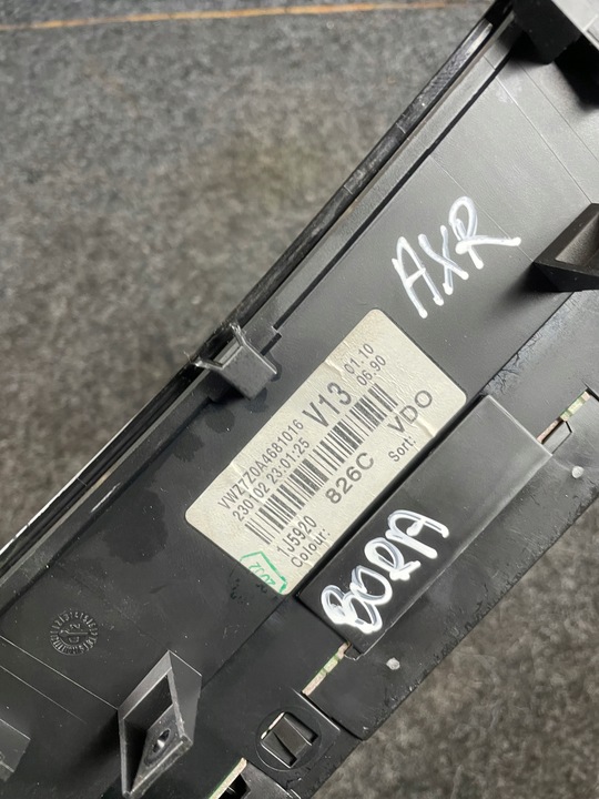 фото №7, Vw bora 1.9 tdi спідометр  прилади 1j5920826c пробіг- 301tyś