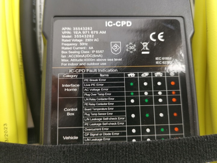 фото №10, Зарядное устройство sieciowa audi a6 c8 1ea971675am новый оригинальная запчасть