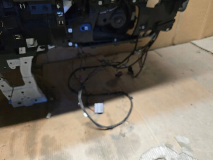 фото №9, Mercedes sprinter w907 консоль панель роздавальна каркас обігрівач instala