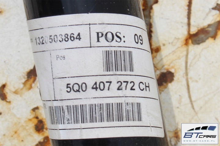 фото №13, Vw passat b6 b7 cc піввісь передня ліва 3ab407271 3c0407271aj 3c0407451fx p