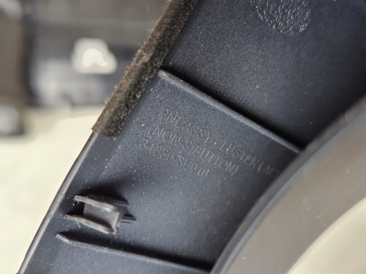 фото №13, Dekor планка защита спидометра приборов консоли решётка воздуховод kia sportage