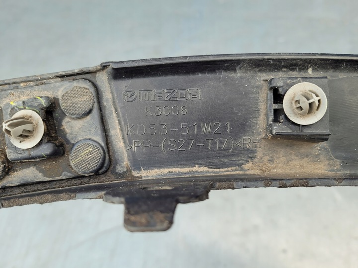 фото №11, Mazda cx5 12-17 2012-2017 планка na крыло правые переднее перед