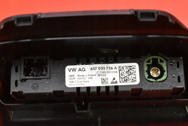 фото №8, Port гнездо usb 657035736a skoda fabia 4 iv 21-