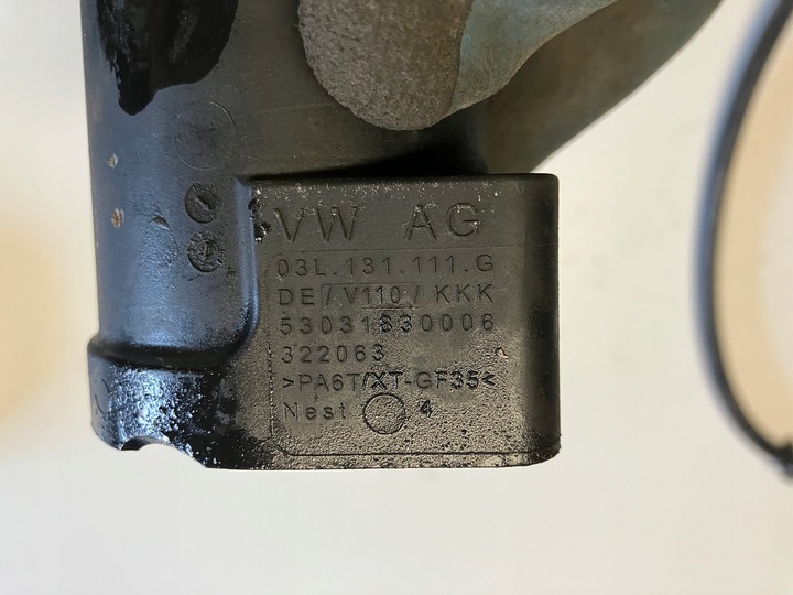 фото №7, Шланг труба штуцер turbo 2.0 tdi 170 km cgl cglb audi q5 8r 03l131111g