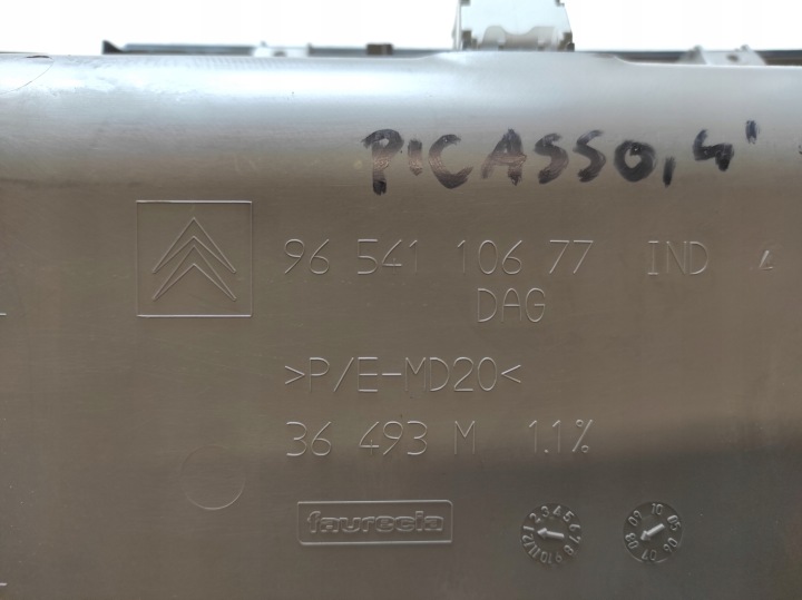 фото №5, Citroen c4 picasso grand 06- бардачок консолі 9654110677