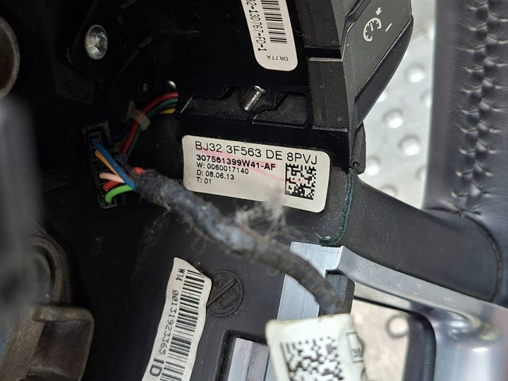 фото №7, Руль кожаный range rover evoque i l538 11-18 bj32-3f563-de