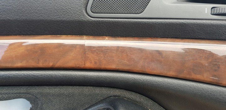 фото №5, Bmw e39 боковина обивка дверь перед левый дорестайлинг dekor дерево