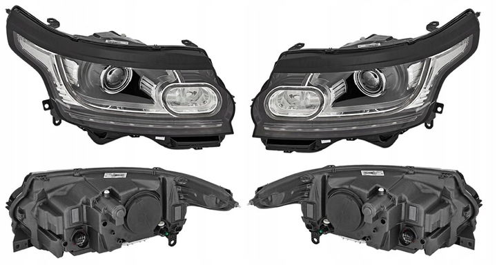 фото №1, Фара лампа land rover range 12- valeo l+p