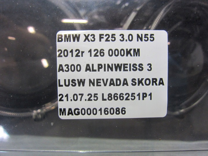 фото №12, Bmw x3 f25 лампа правая передняя ксенон ahl usa 7277004 управляемая 63117277004