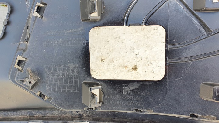 фото №13, Audi q3 рестайлінг 14- бампер перед оригінал