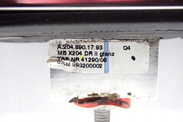 фото №9, Рейлінг даховий лівий оригінал хром a2048901793 mercedes glk x204 09r