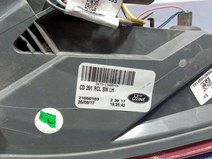 фото №7, Ford mondeo mk5 14-20 универсал фара зад левая наружная ds73-13405-c