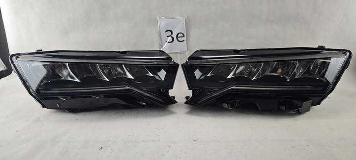фото №1, Skoda octavia iv рестайлінг 5e4 повний led лівий праві комплект лампа фара