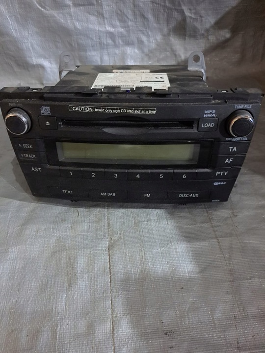 фото №1, Радіо cd toyota avensis iii t27 86120-05160