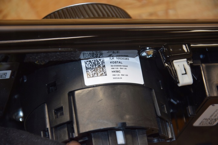 фото №13, Панель вибірник перемикач sportage v nq5 новий 23r 93365p1100 93301p1010