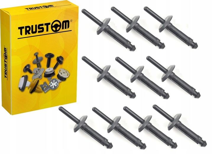 фото №1, Заклепки застібки підкрилки планки порогової бампера крила chrysler dodge jeep