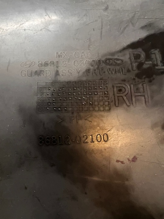 фото №13, Підкрилок передні праве перед нове hyundai atos 97-03 8681202100